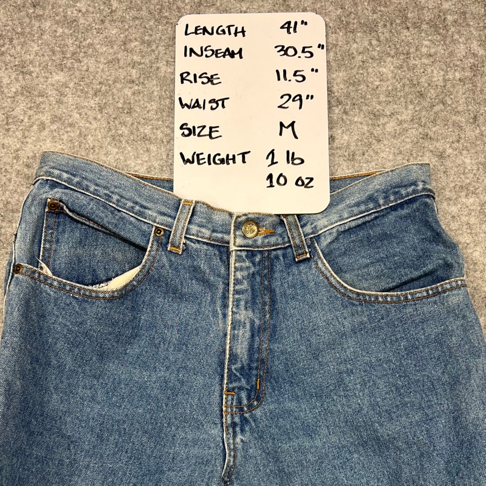 BOLO Limited Edition Window Denim Jeans Women's Size Medium Blue - Picture 7 of 7